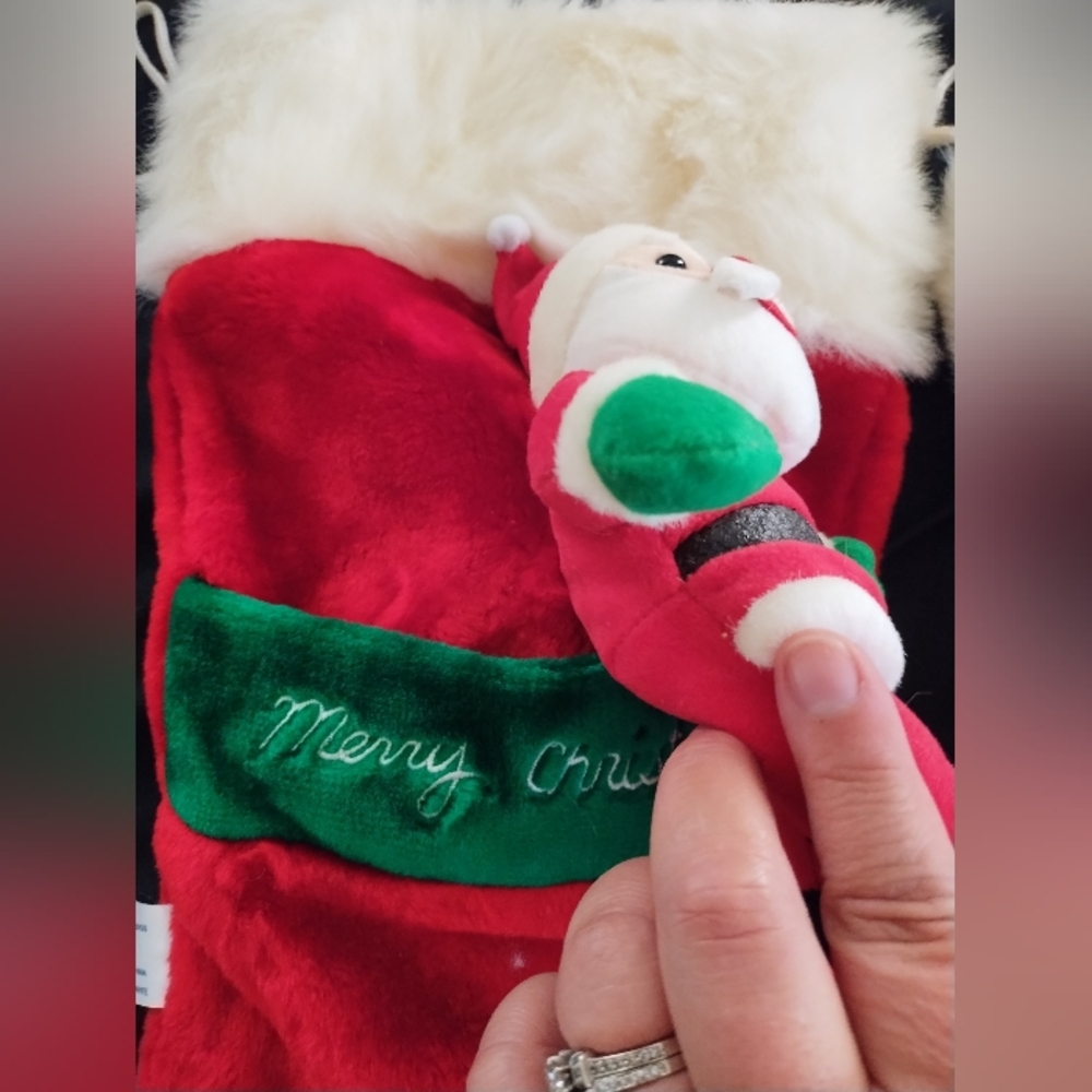 3 Vintage 1990s Quality JC Penny's Christmas Collection Plush Attached - Picture 5 of 12